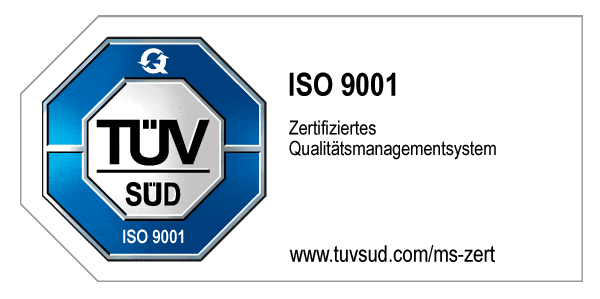 TÜV SÜD Qualitätsmanagement ISO 9001